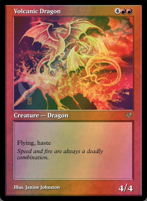 Volcanic Dragon FOIL