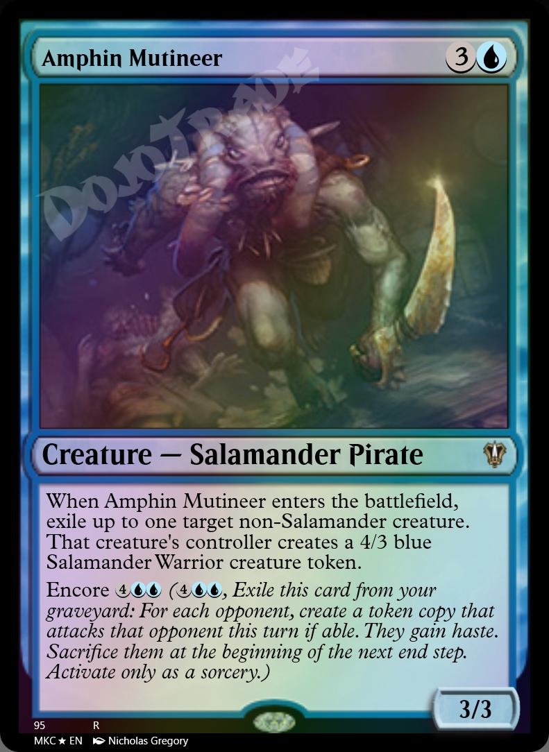 Amphin Mutineer FOIL