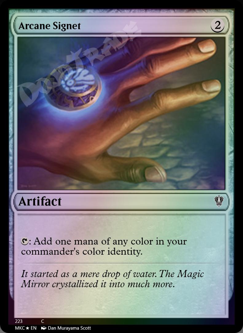 Arcane Signet FOIL