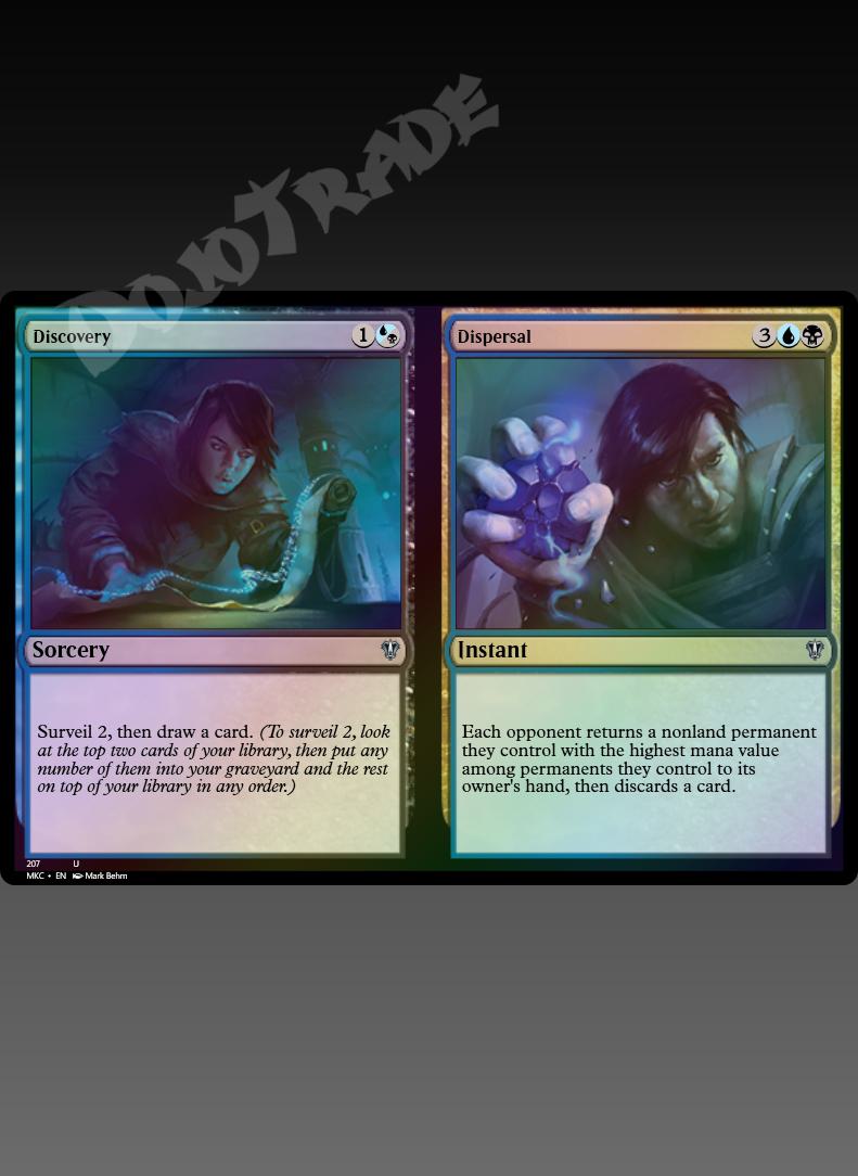 Discovery/Dispersal FOIL