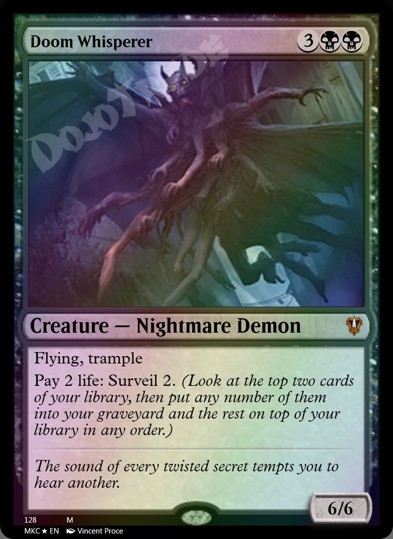 Doom Whisperer FOIL