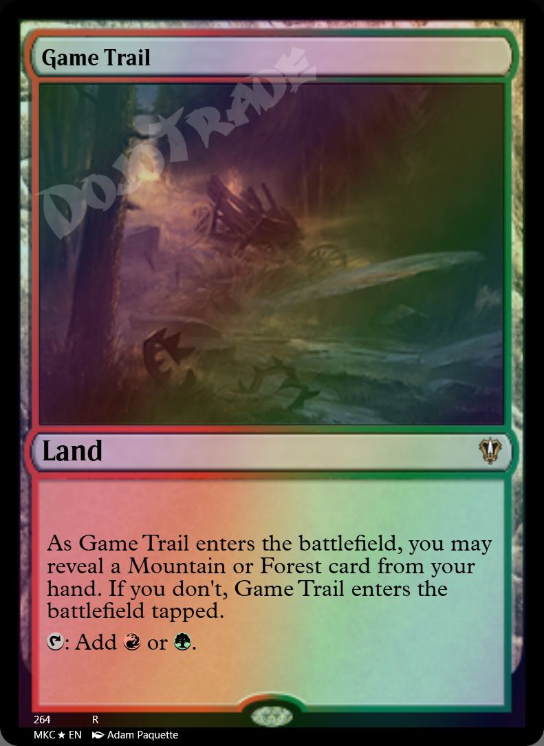 Game Trail FOIL