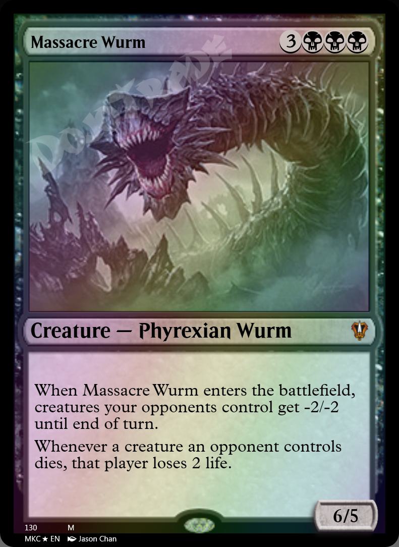 Massacre Wurm FOIL