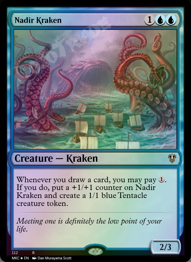 Nadir Kraken FOIL