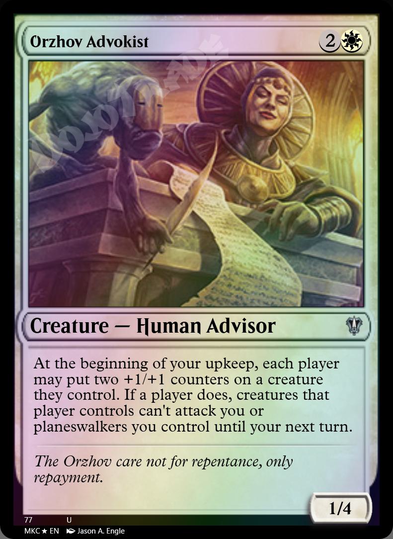 Orzhov Advokist FOIL