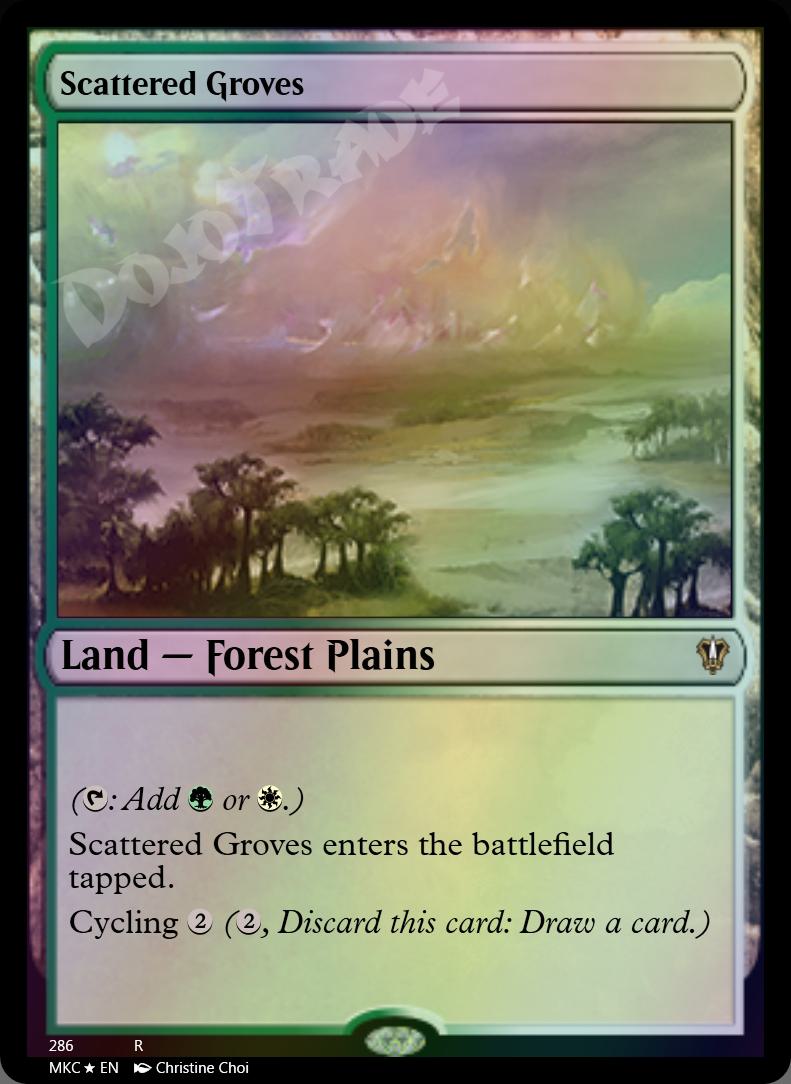 Scattered Groves FOIL