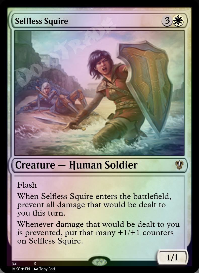 Selfless Squire FOIL