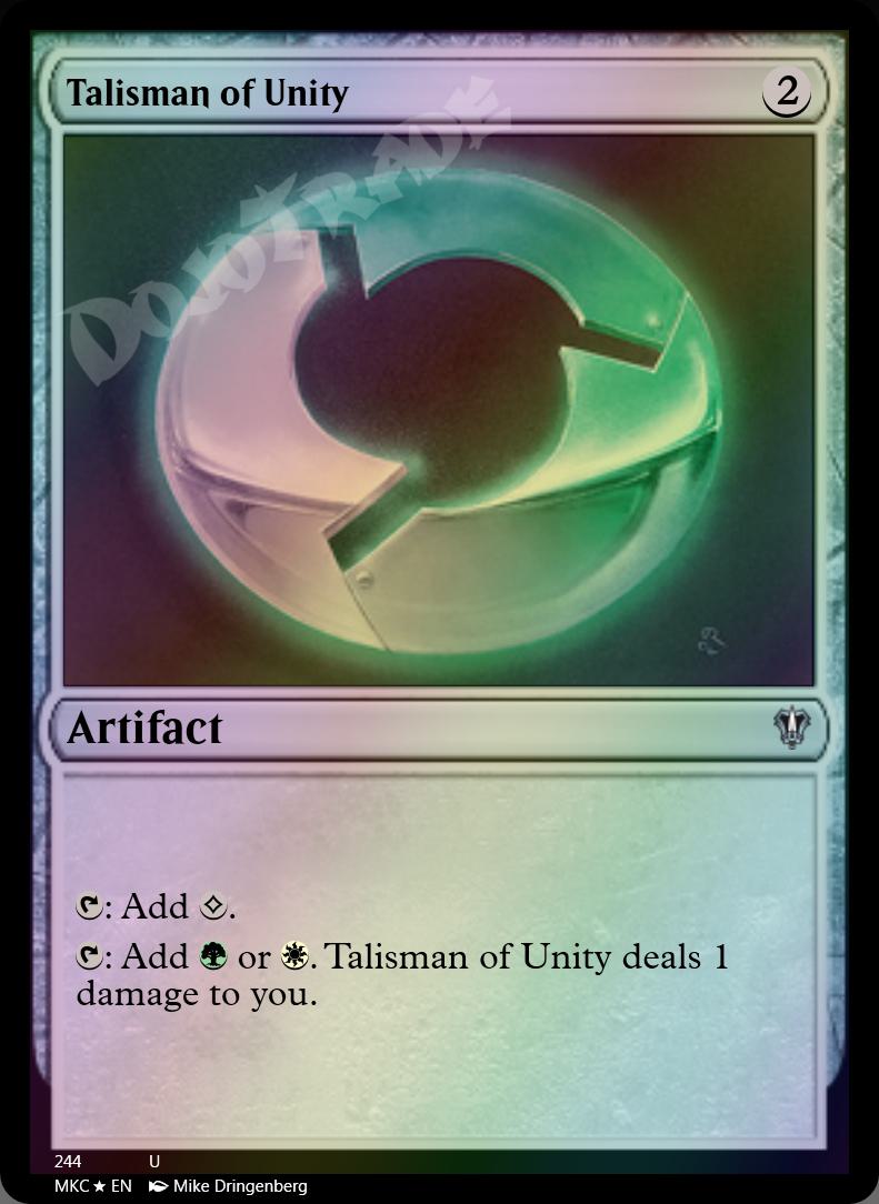 Talisman of Unity FOIL