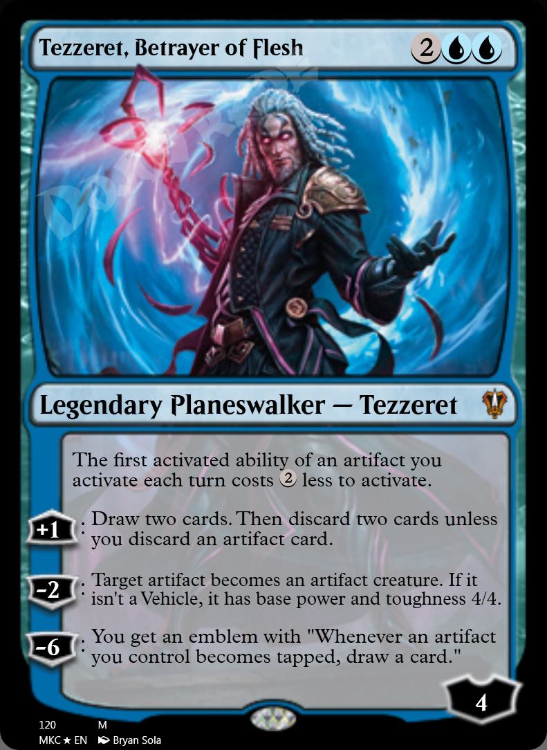 Tezzeret, Betrayer of Flesh FOIL