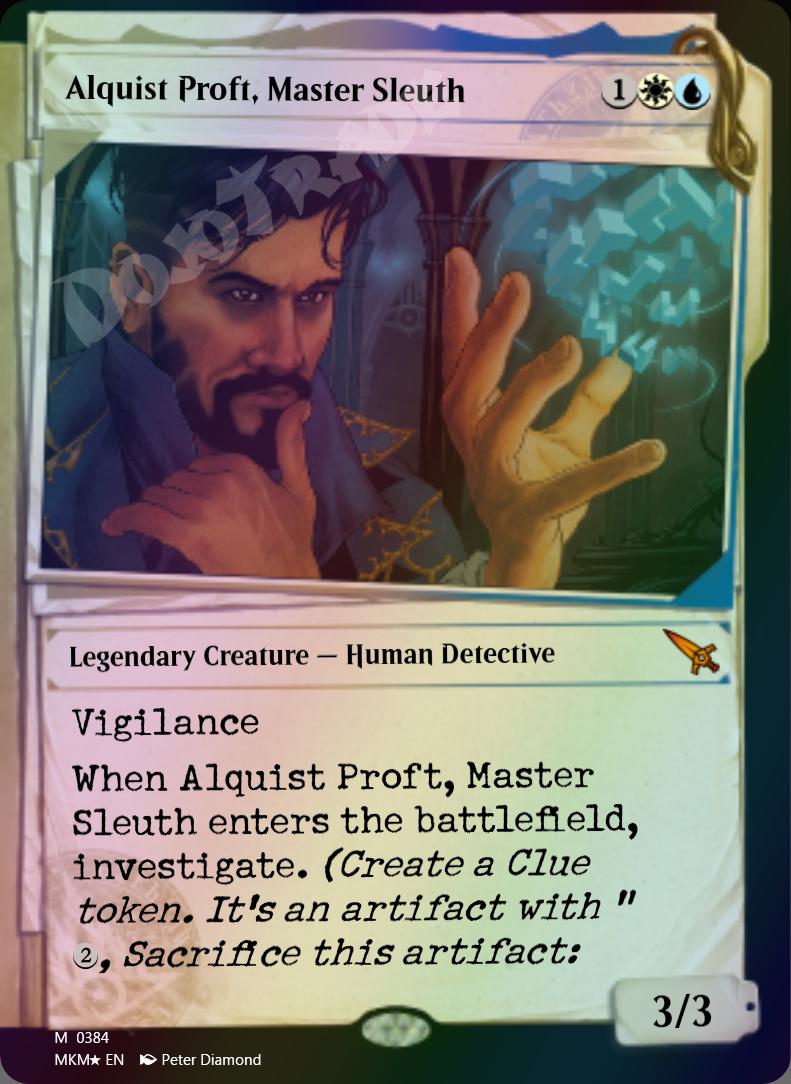 Alquist Proft, Master Sleuth (Dossier Ink) FOIL