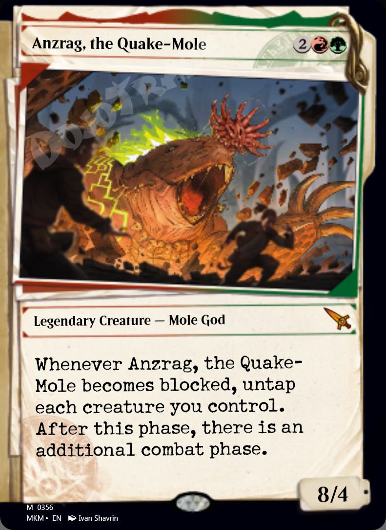 Anzrag, the Quake-Mole (Dossier)