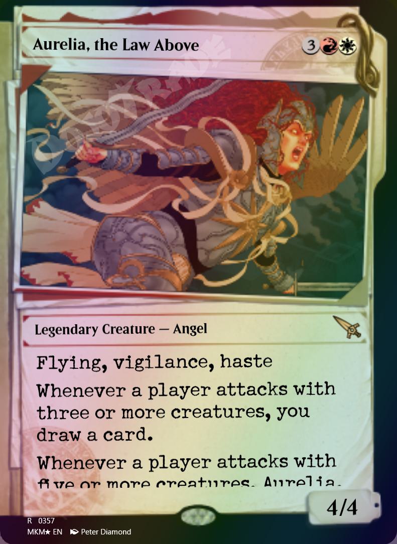 Aurelia, the Law Above (Dossier) FOIL