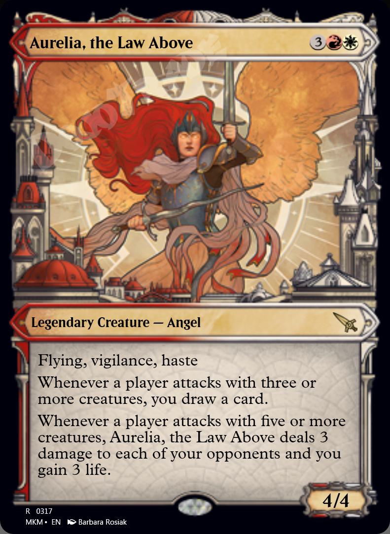 Aurelia, the Law Above (Ravnica City)