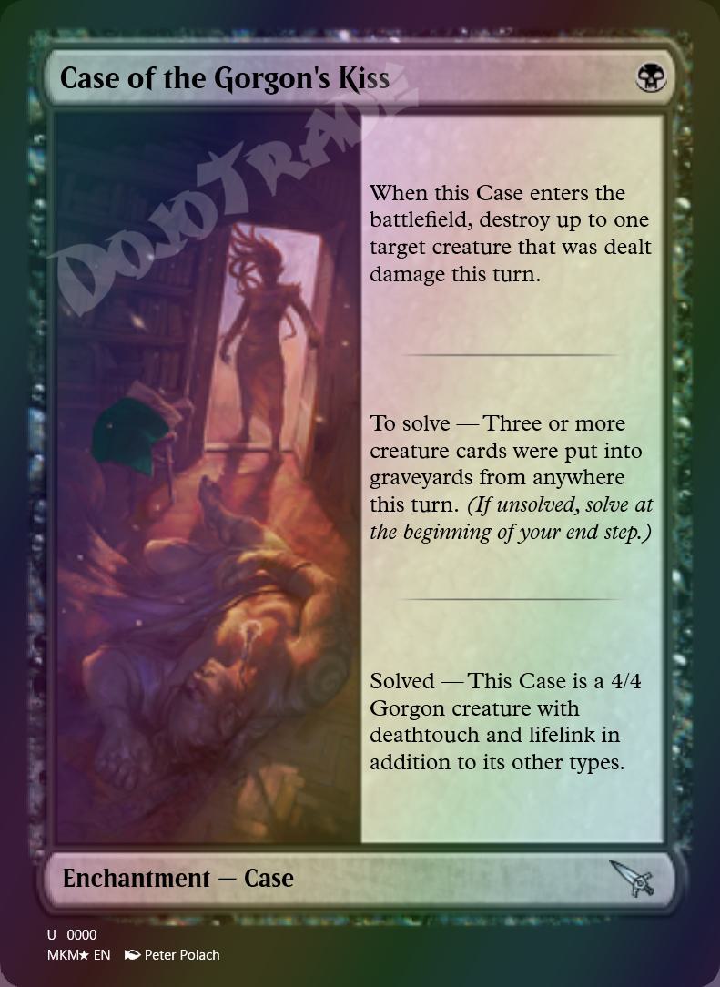 Case of the Gorgon's Kiss FOIL