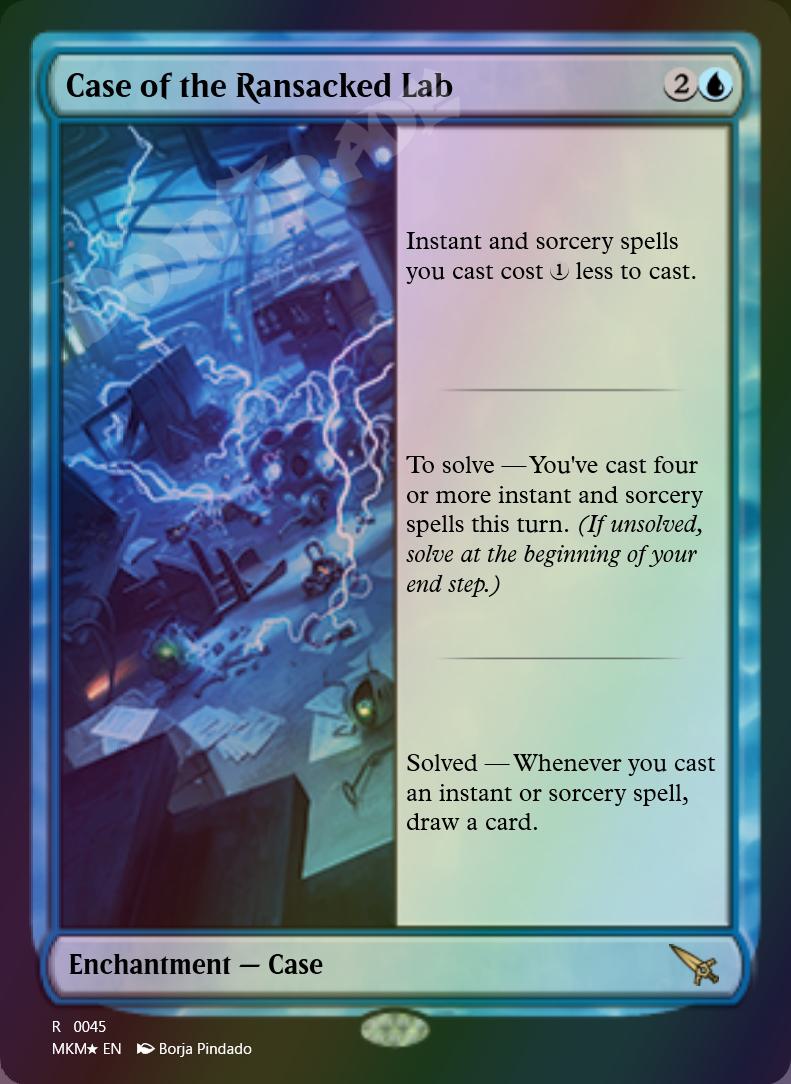 Case of the Ransacked Lab FOIL