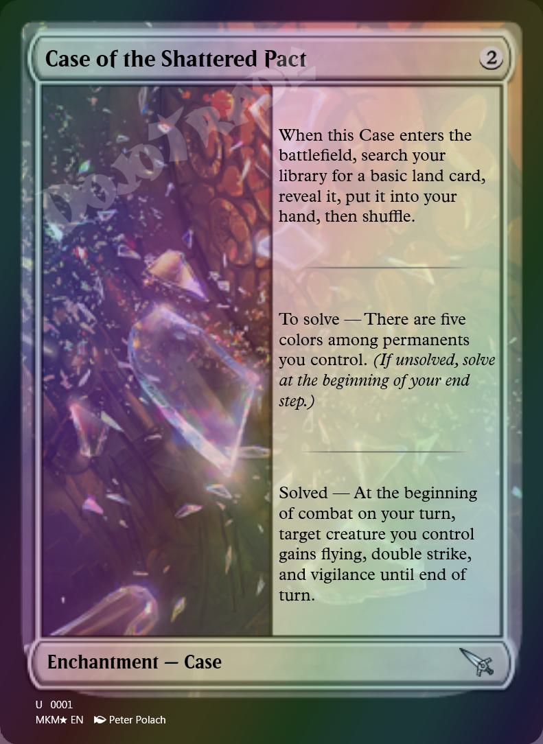 Case of the Shattered Pact FOIL