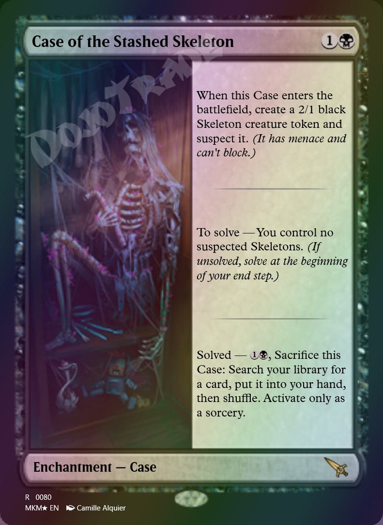 Case of the Stashed Skeleton FOIL