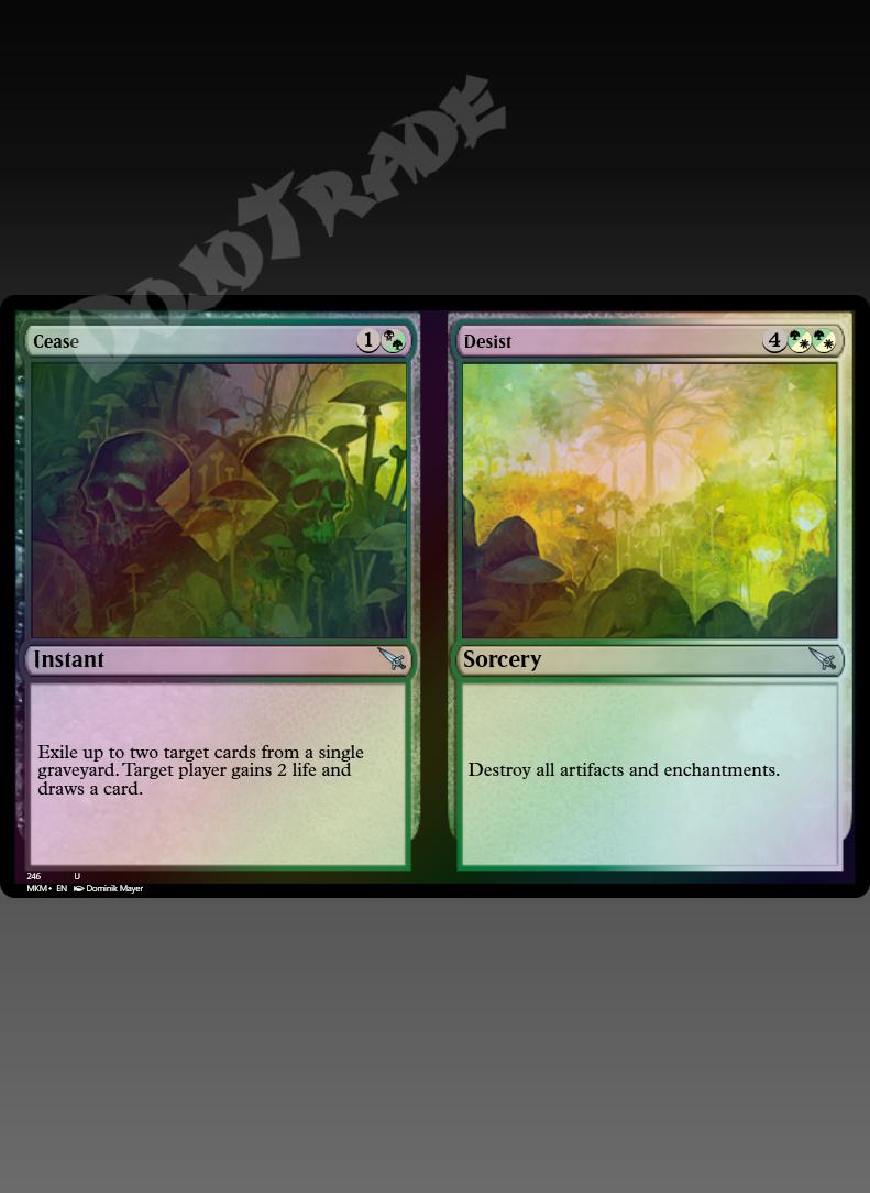 Cease/Desist FOIL