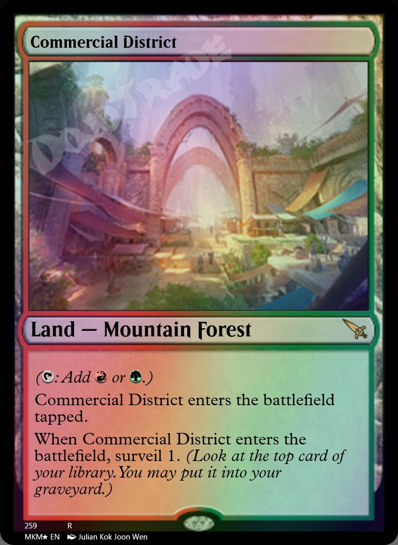 Commercial District FOIL