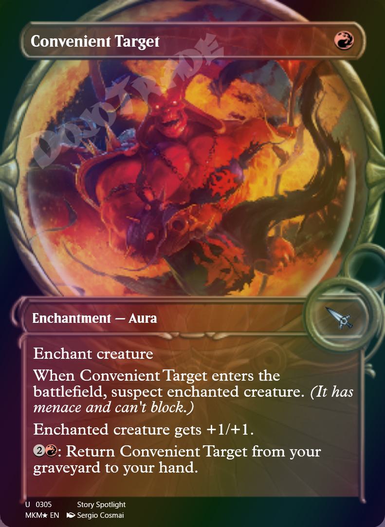 Convenient Target (Showcase) FOIL