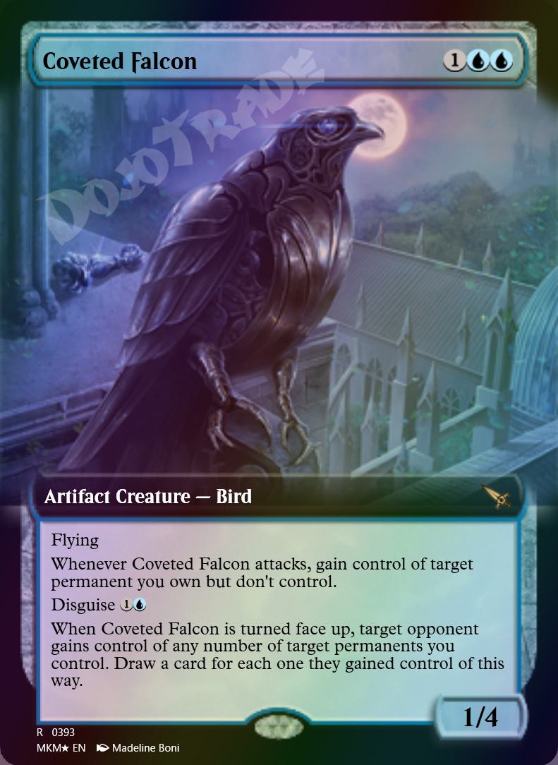 Coveted Falcon (Extended Art) FOIL