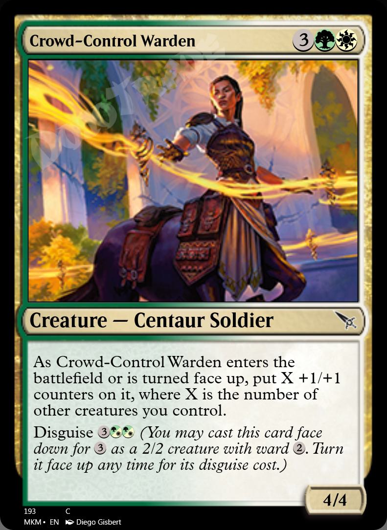 Crowd-Control Warden