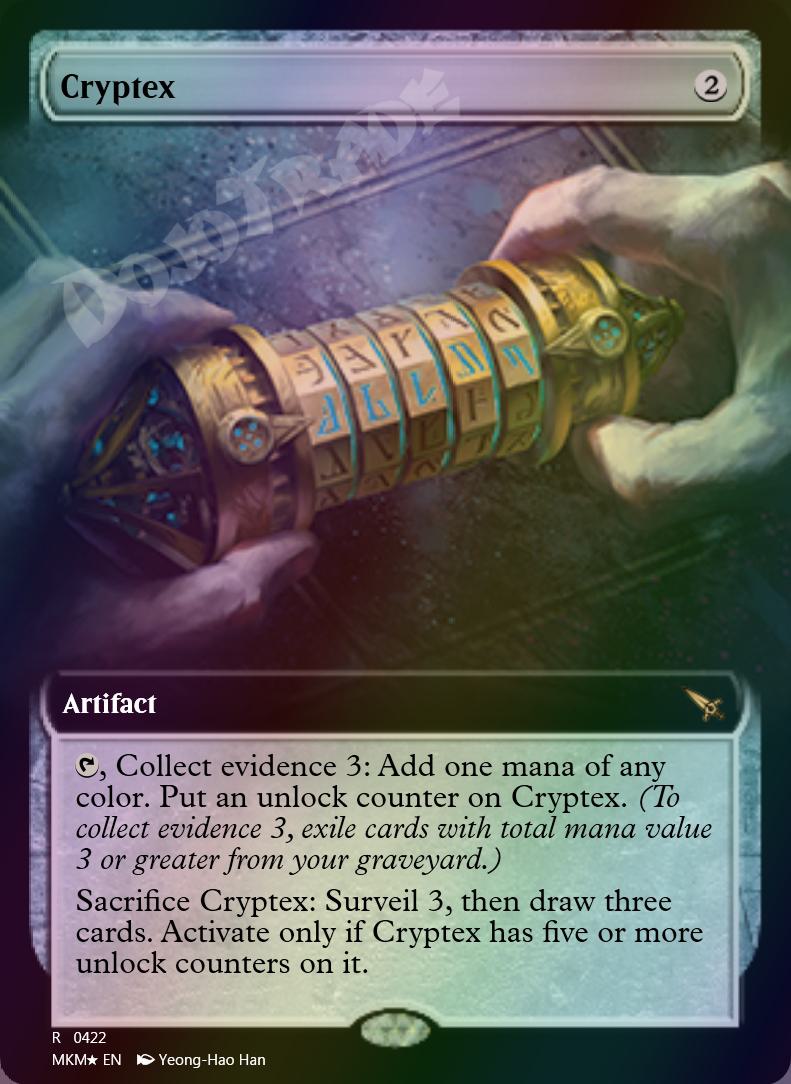 Cryptex (Extended Art) FOIL