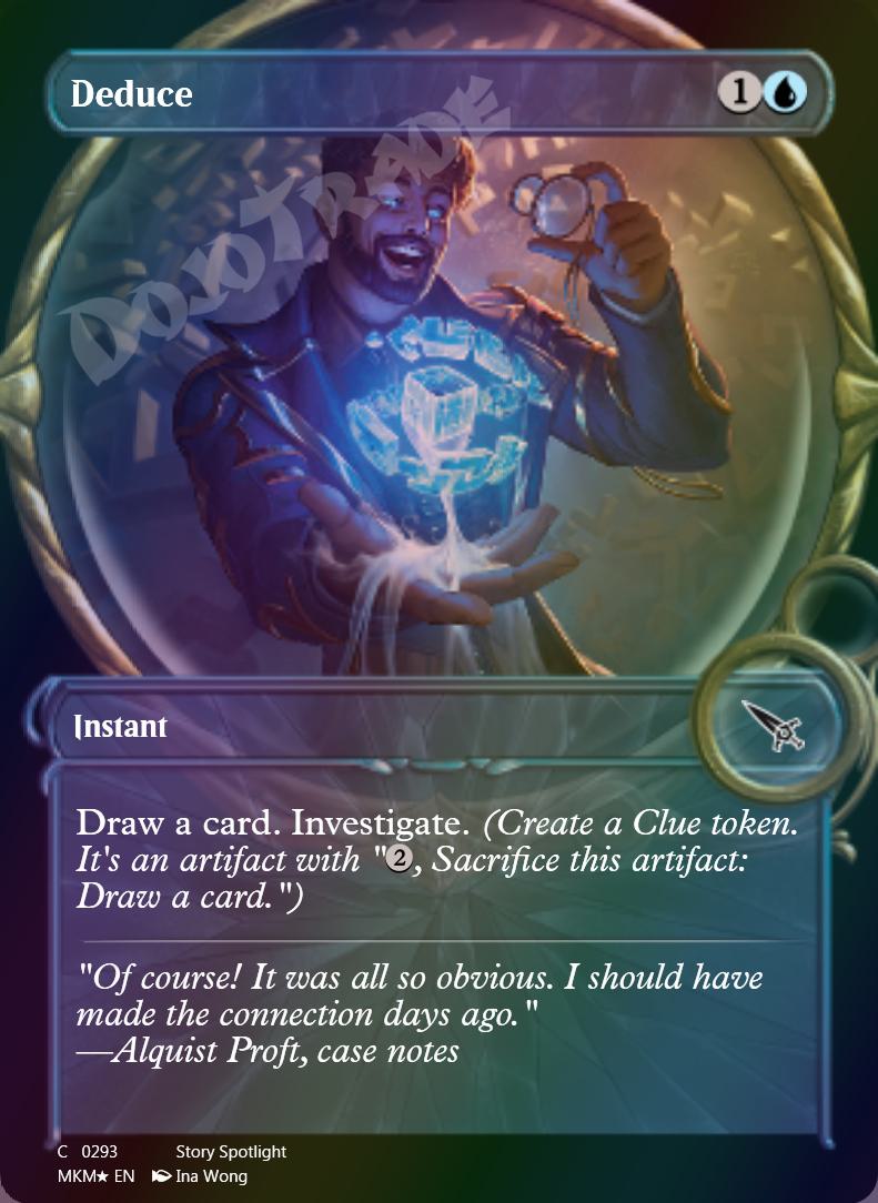 Deduce (Showcase) FOIL