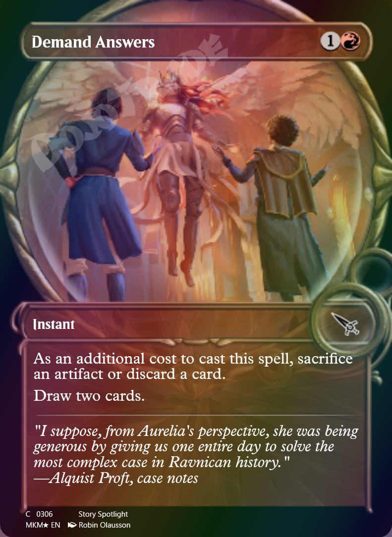 Demand Answers (Showcase) FOIL