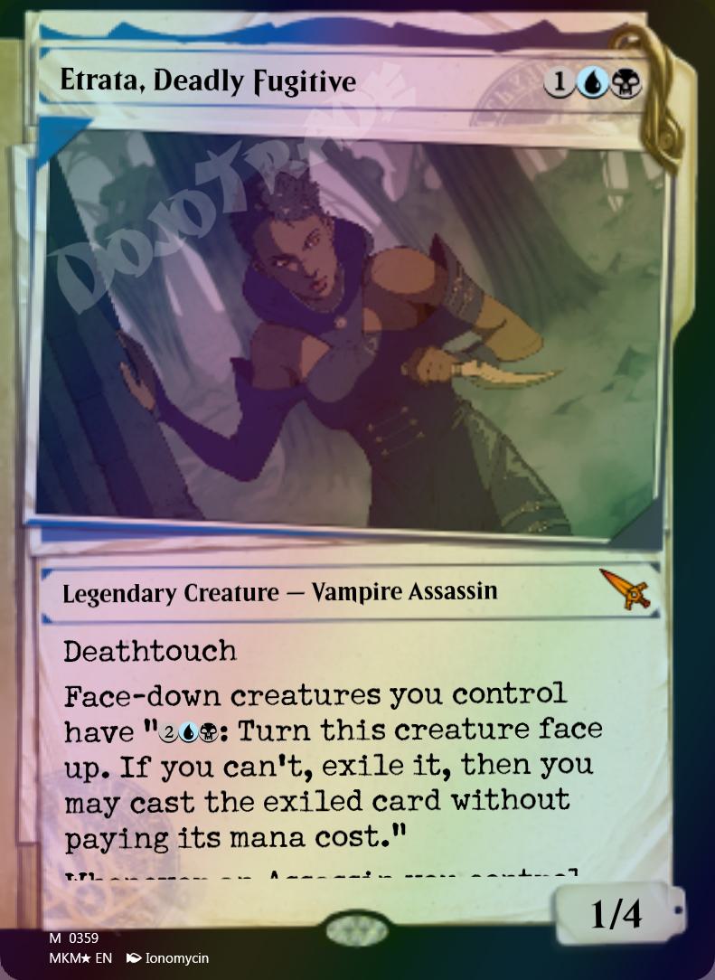 Etrata, Deadly Fugitive (Dossier) FOIL