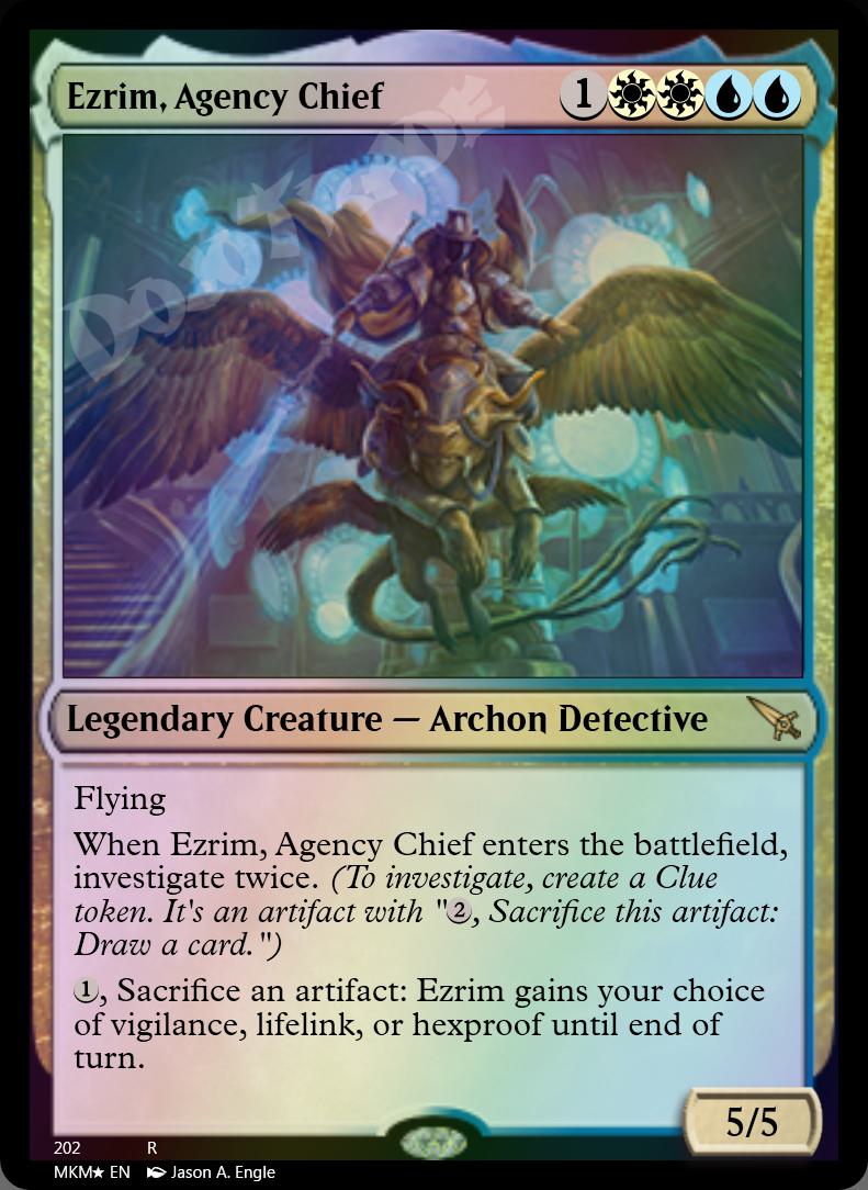 Ezrim, Agency Chief FOIL