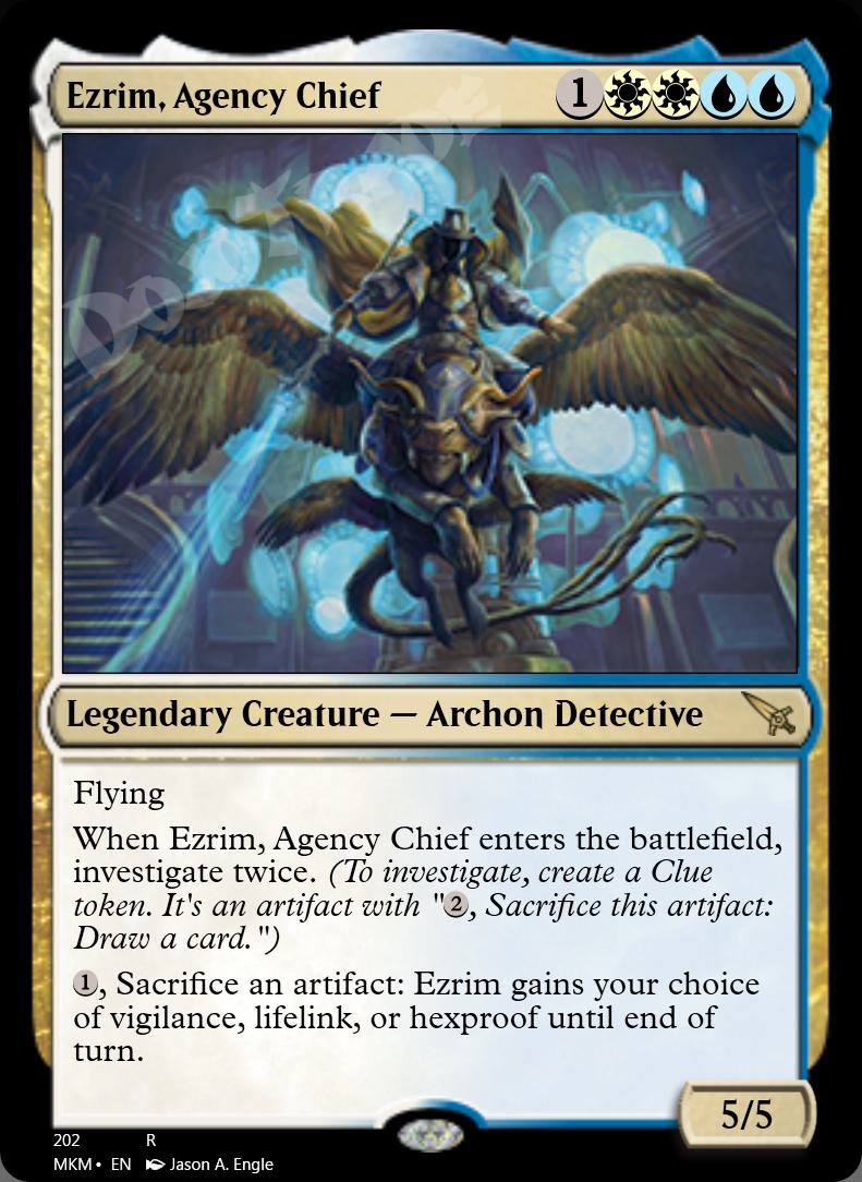 Ezrim, Agency Chief