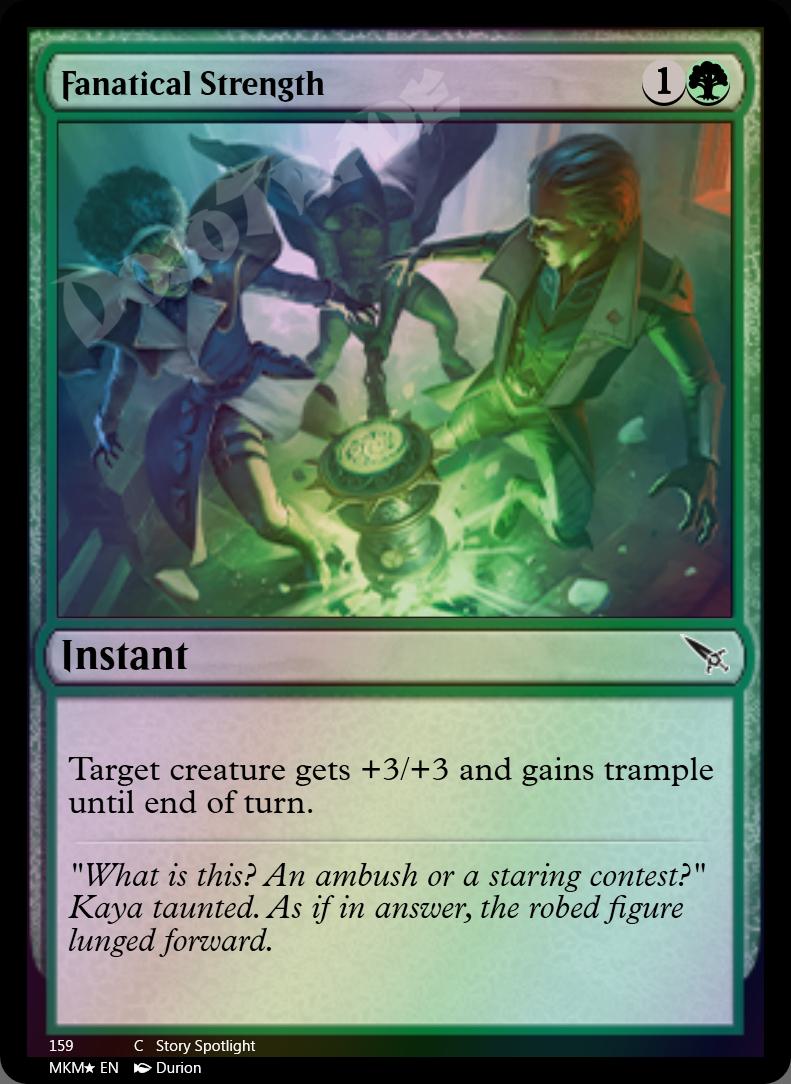 Fanatical Strength FOIL