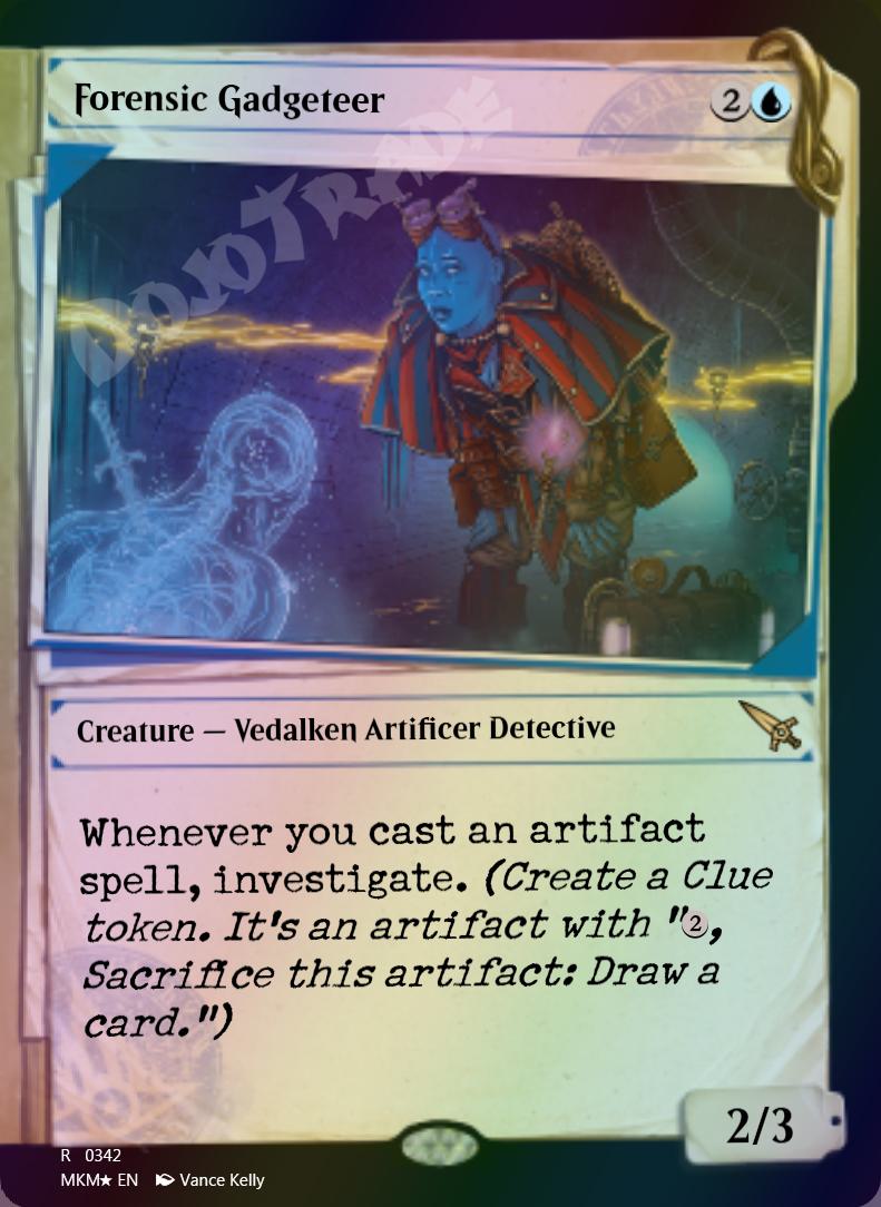 Forensic Gadgeteer (Dossier) FOIL