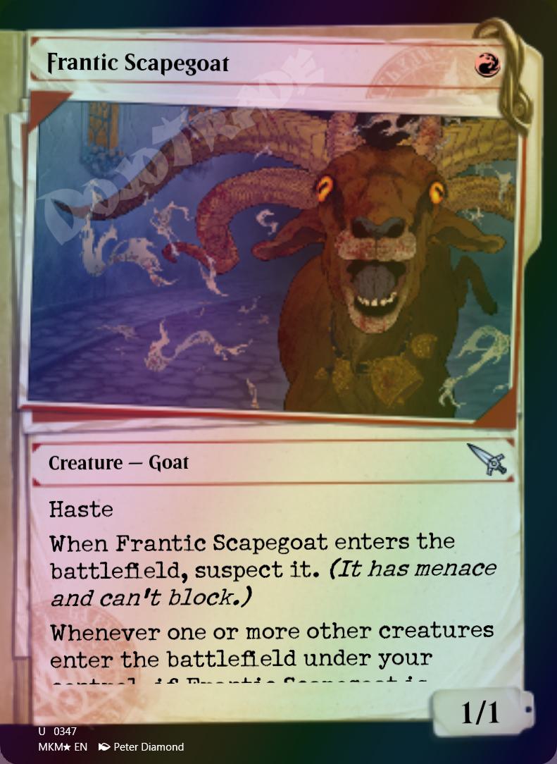 Frantic Scapegoat (Dossier) FOIL