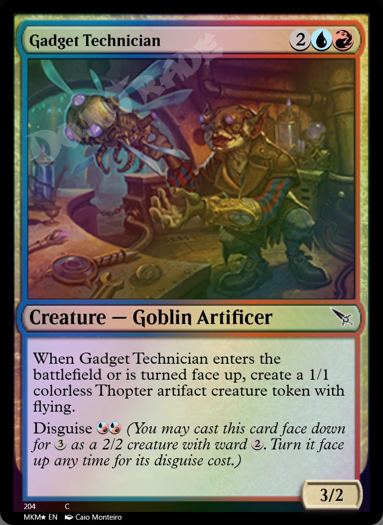 Gadget Technician FOIL