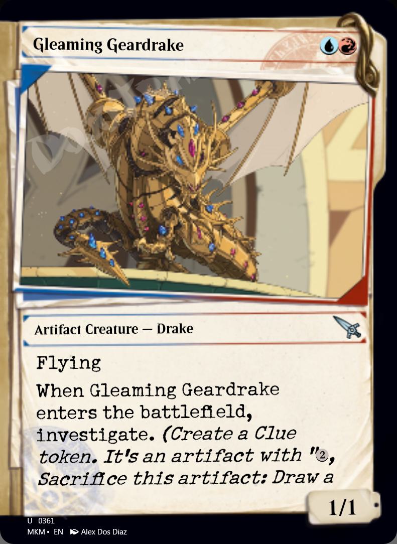 Gleaming Geardrake (Dossier)