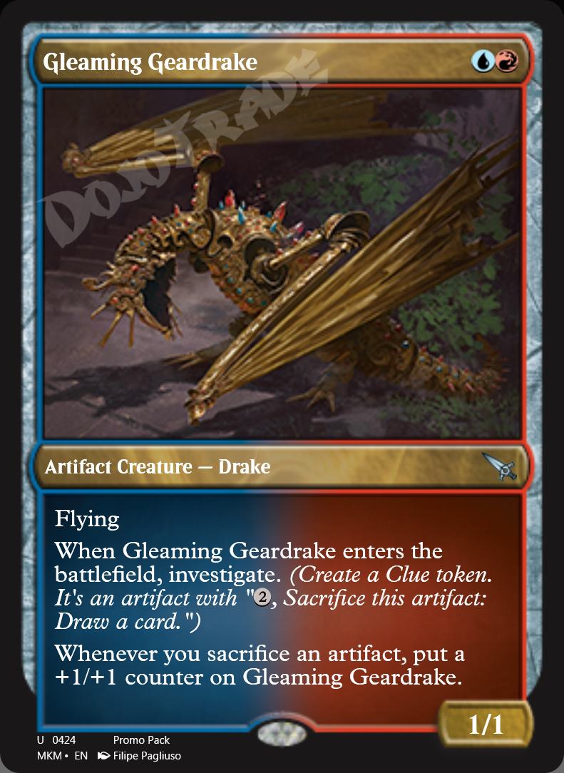 Gleaming Geardrake (Promo)