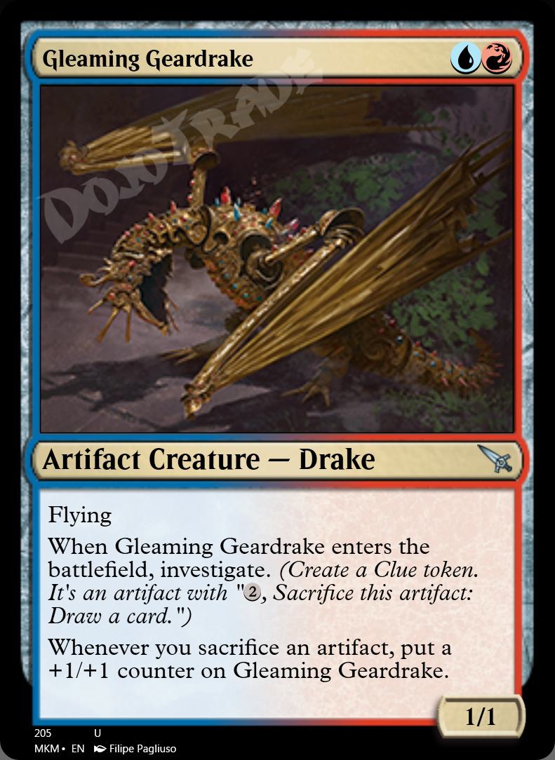 Gleaming Geardrake