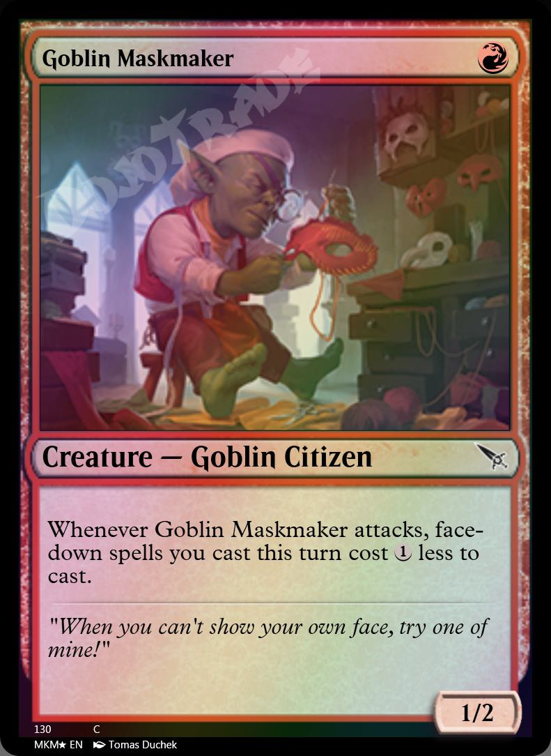 Goblin Maskmaker FOIL