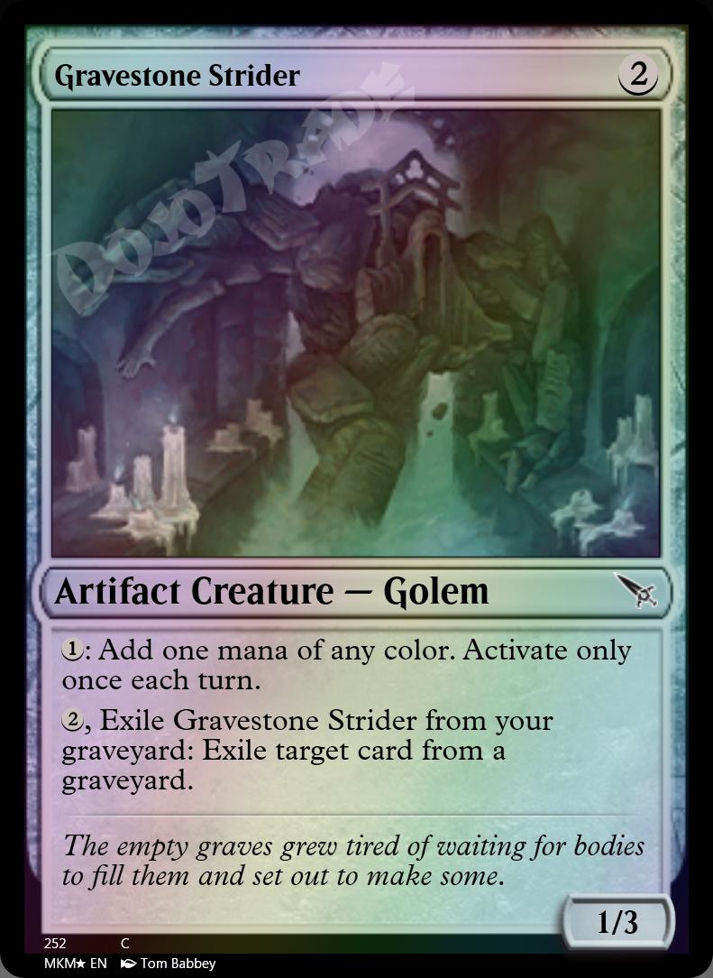 Gravestone Strider FOIL