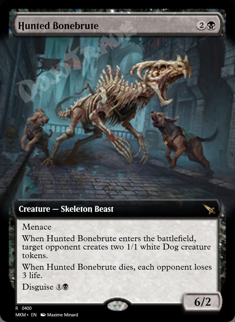 Hunted Bonebrute (Extended Art)