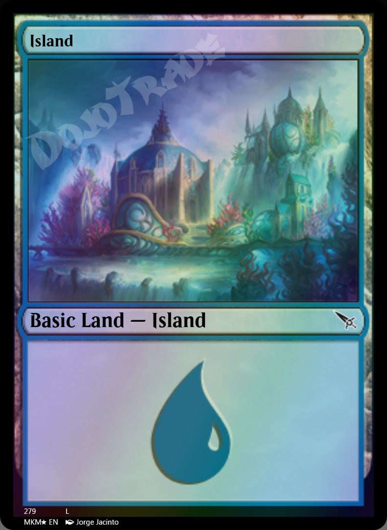 Island (#279) FOIL