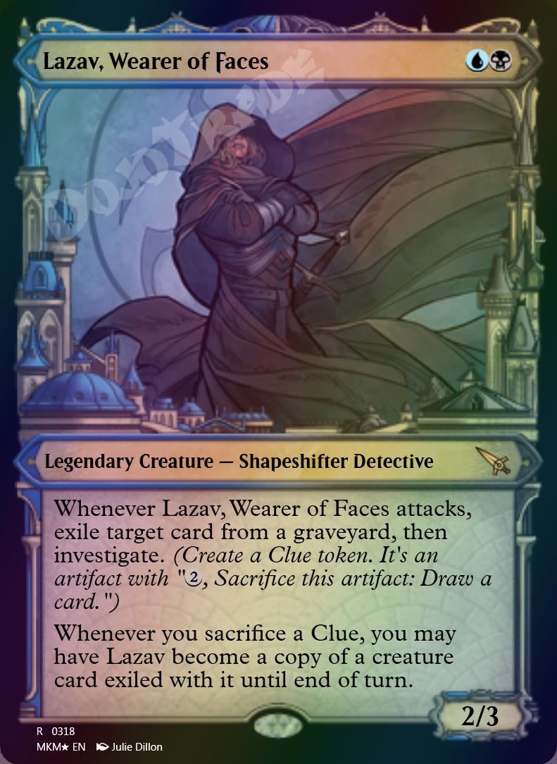 Lazav, Wearer of Faces (Ravnica City) FOIL