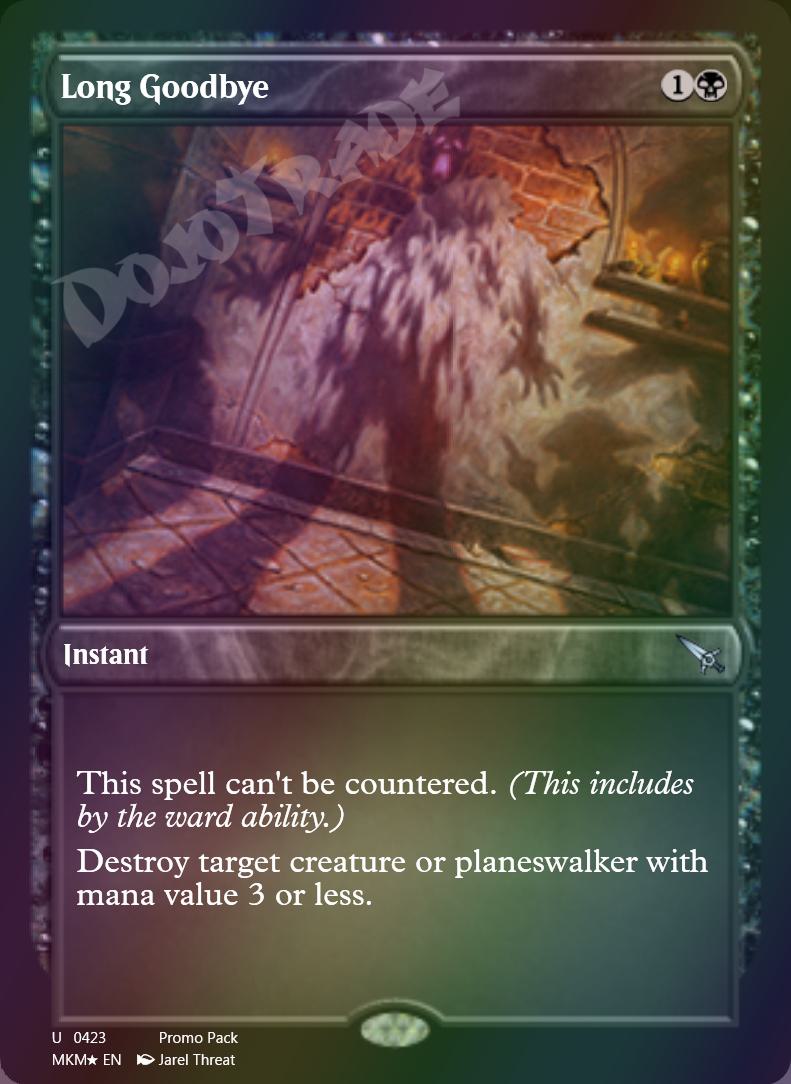 Long Goodbye (Promo) FOIL