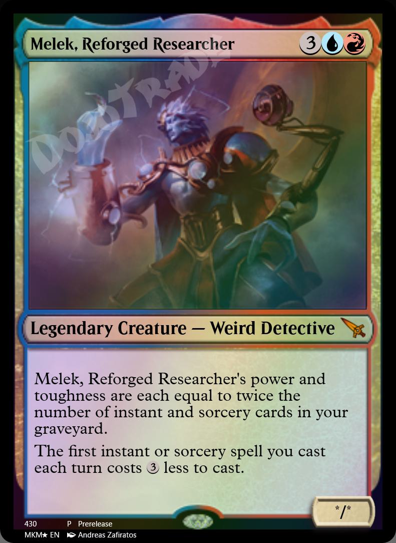 Melek, Reforged Researcher FOIL