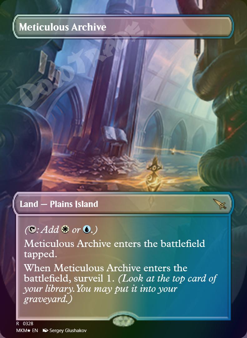 Meticulous Archive (Borderless) FOIL