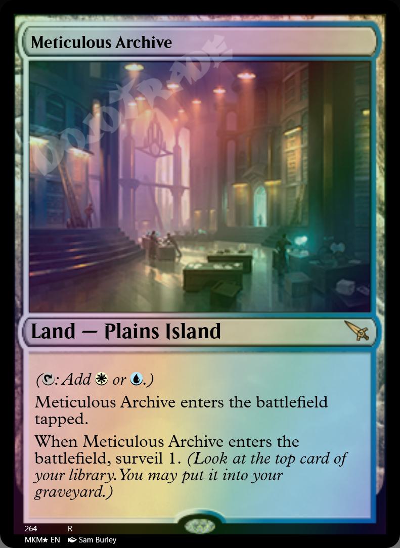 Meticulous Archive FOIL