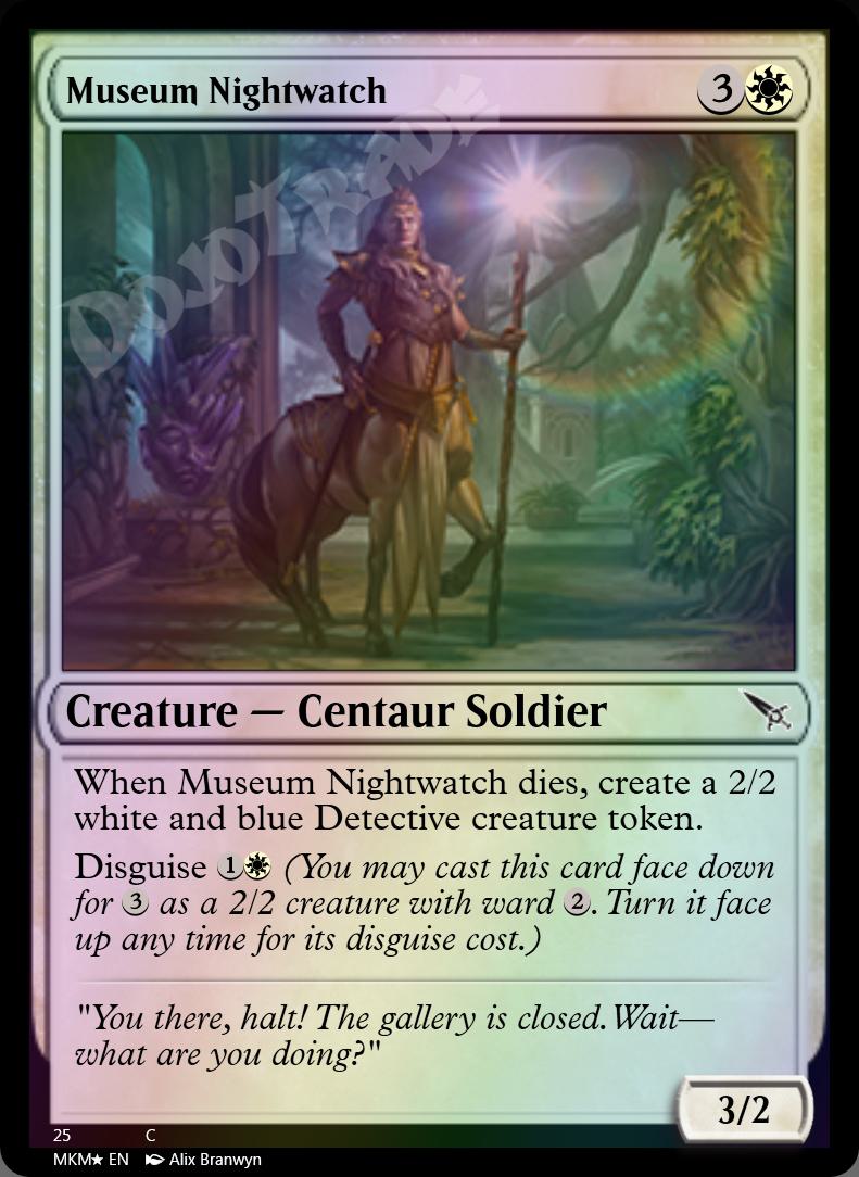 Museum Nightwatch FOIL