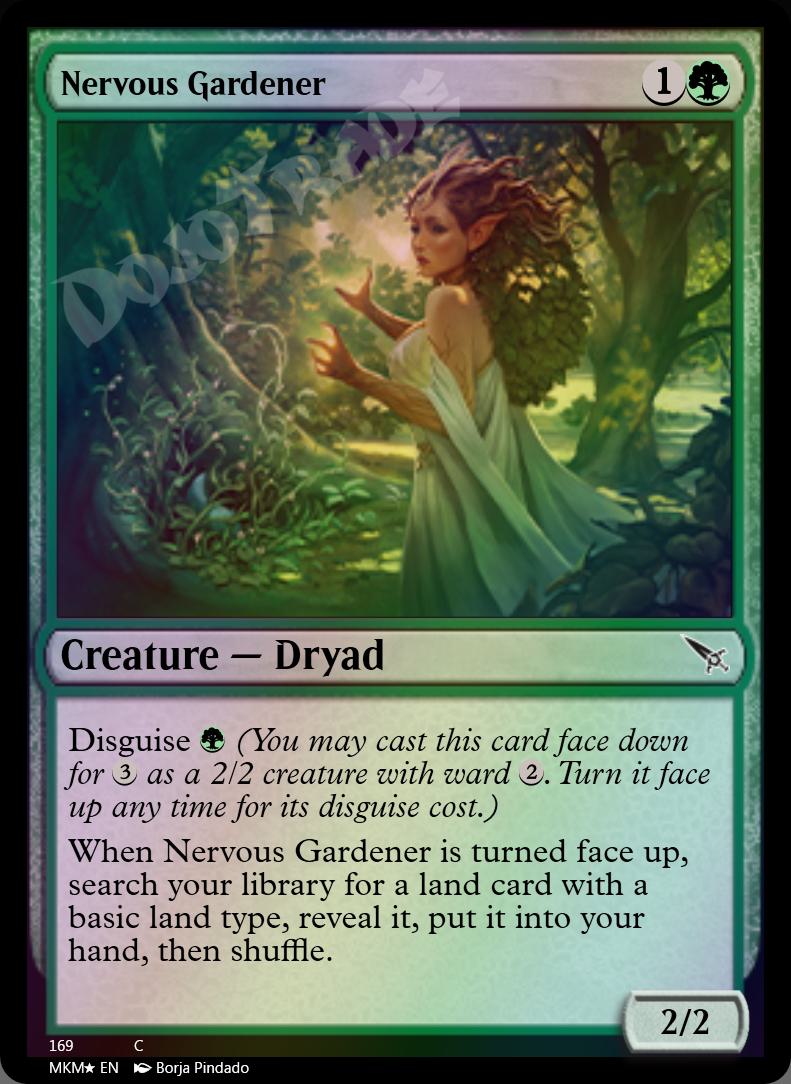 Nervous Gardener FOIL